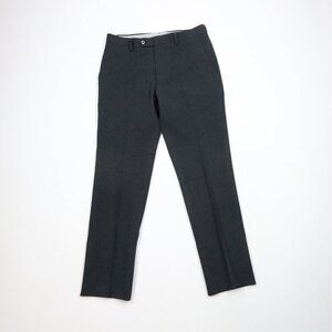 Only NY Streetwear Mens 30x30 Wool Straight Leg Chinos Chino Pants Trousers Gray